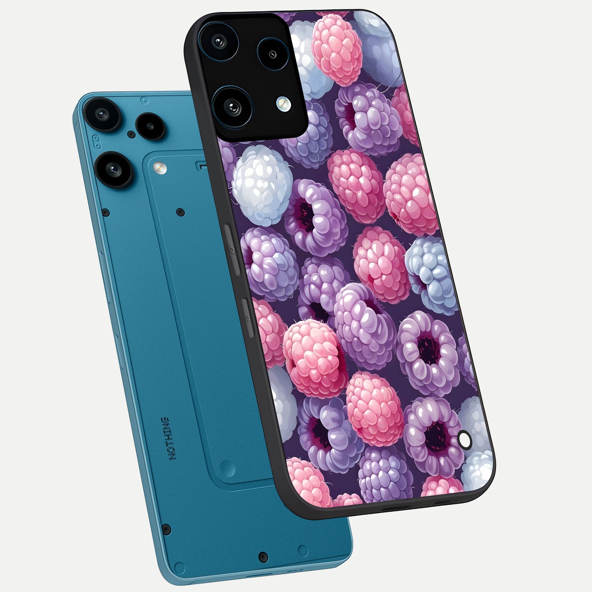  Berry Candy Pop phone case For Nothing Phone 3A Lite showing premium glass back cover with detailed artwork