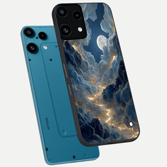  Celestial Cloud Road phone case For Nothing Phone 3A Lite showing premium glass back cover with detailed artwork