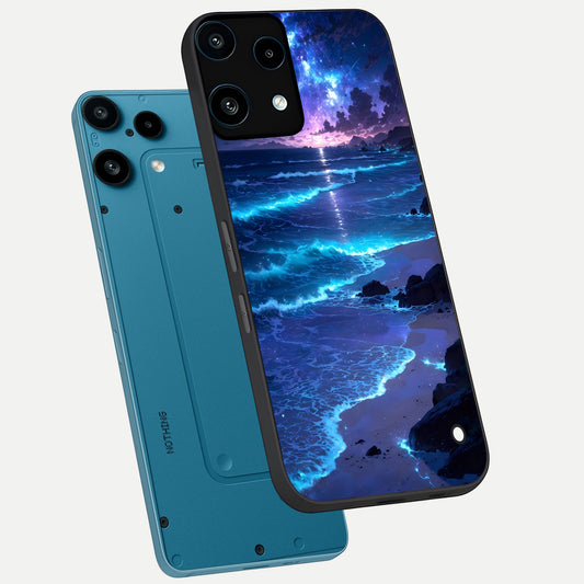 Classic Damn Look phone case For Nothing Phone 3A Lite showing premium glass back cover with detailed artwork