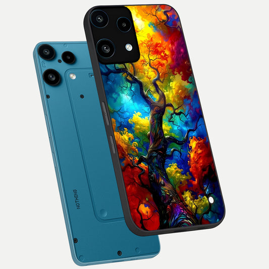  Colorful Soda Bottles phone case For Nothing Phone 3A Lite showing premium glass back cover with detailed artwork