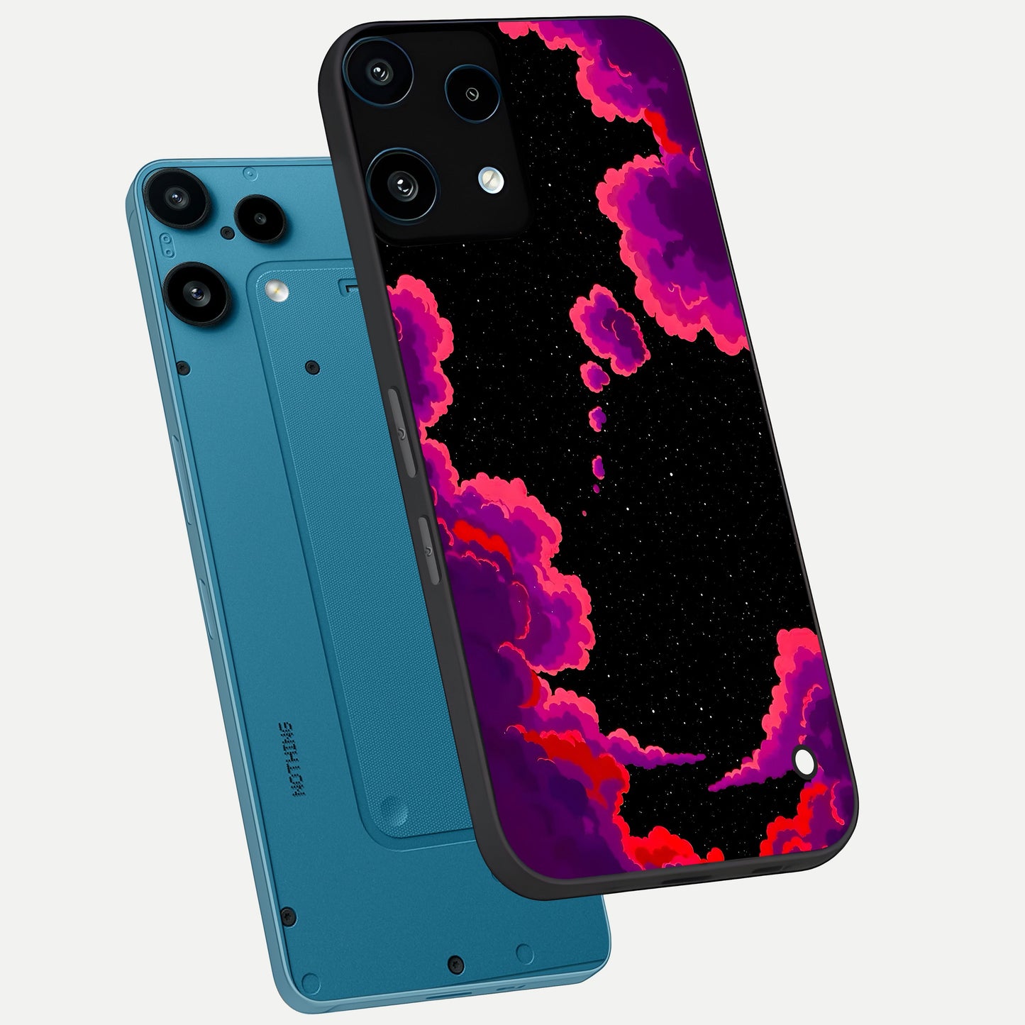  Galaxy Dream Frame phone case For Nothing Phone 3A Lite showing premium glass back cover with detailed artwork