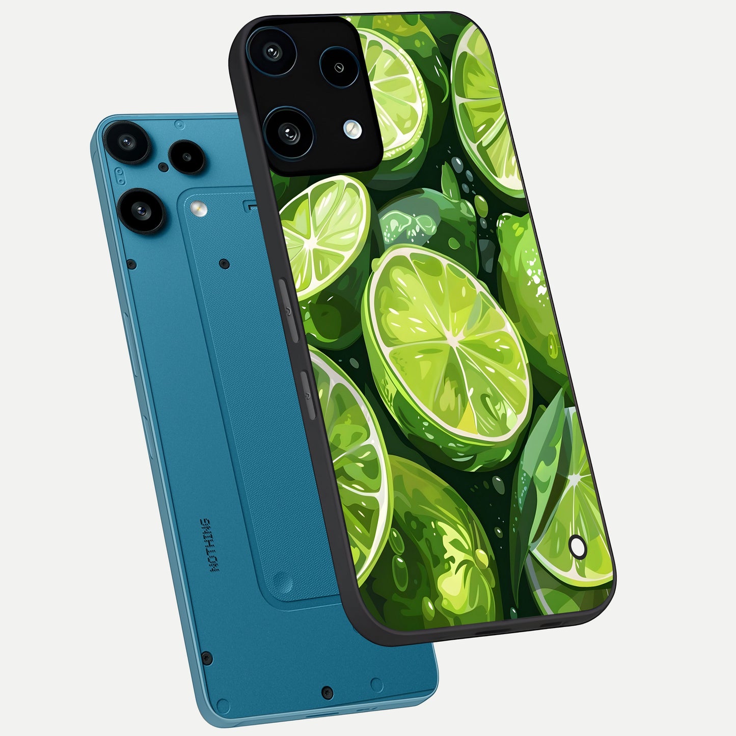  Green Kawasaki phone case For Nothing Phone 3A Lite showing premium glass back cover with detailed artwork