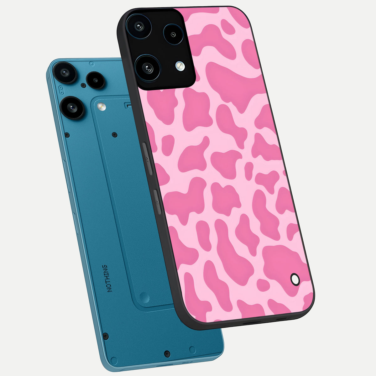  Pinkish Scenery phone case For Nothing Phone 3A Lite showing premium glass back cover with detailed artwork
