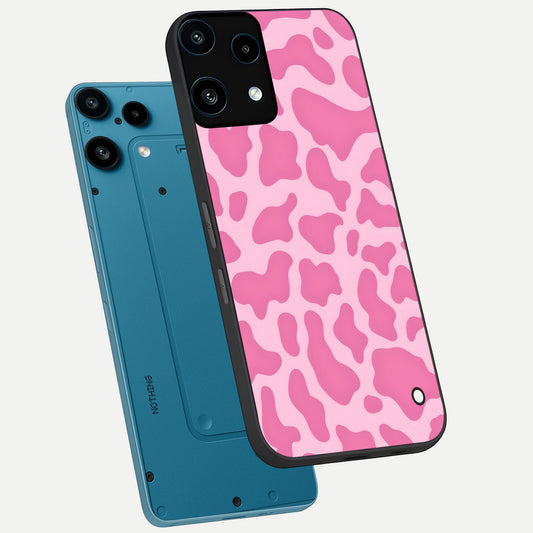  Pinkish Scenery phone case For Nothing Phone 3A Lite showing premium glass back cover with detailed artwork