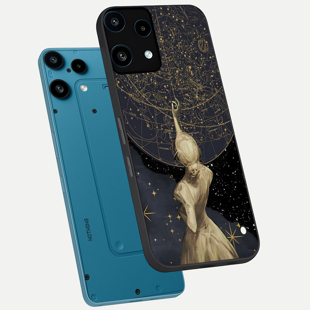  Taylor Swift Girl phone case For Nothing Phone 3A Lite showing premium glass back cover with detailed artwork