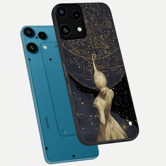  Taylor Swift Girl phone case For Nothing Phone 3A Lite showing premium glass back cover with detailed artwork