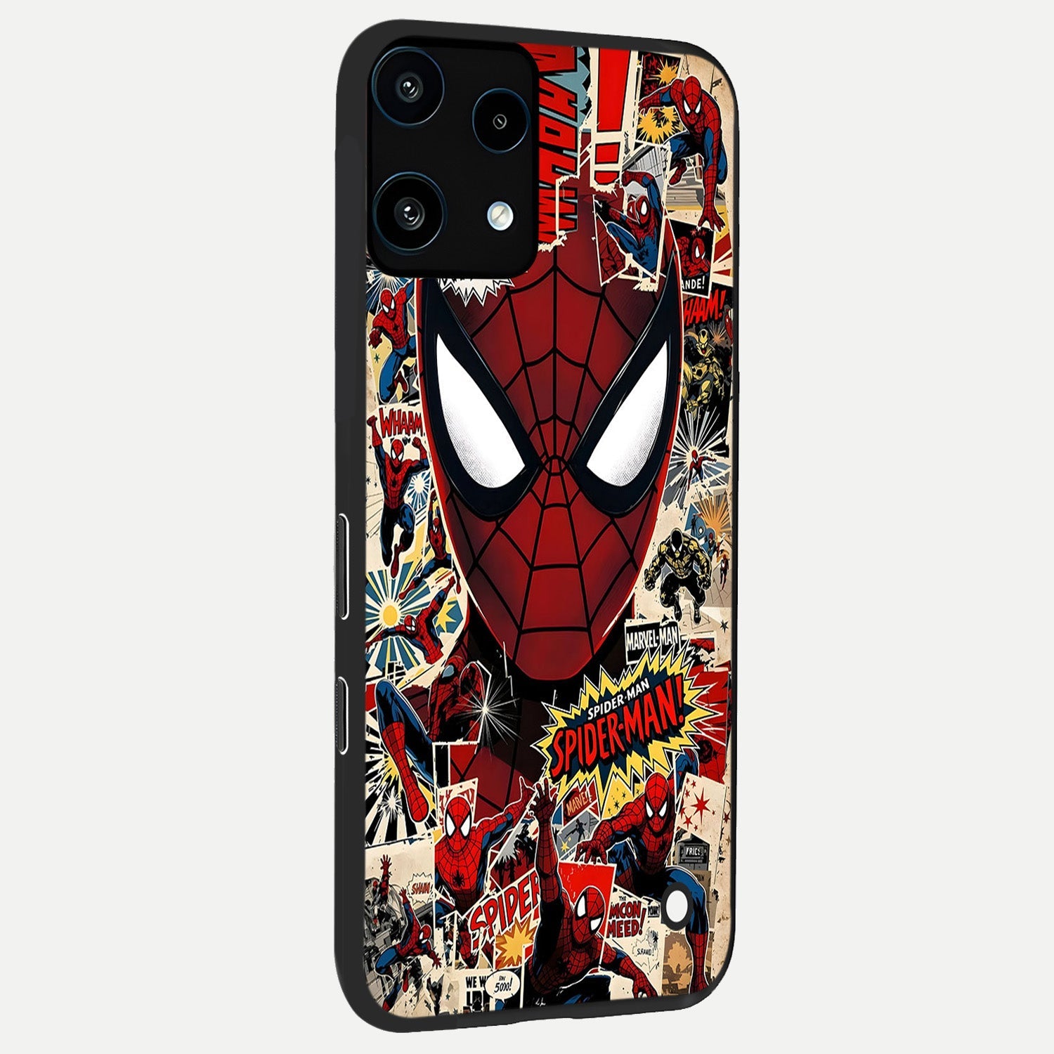  Aesthetic Wonder Spider back cover For Nothing Phone 3A Lite slim fit glass case with vibrant aesthetic design