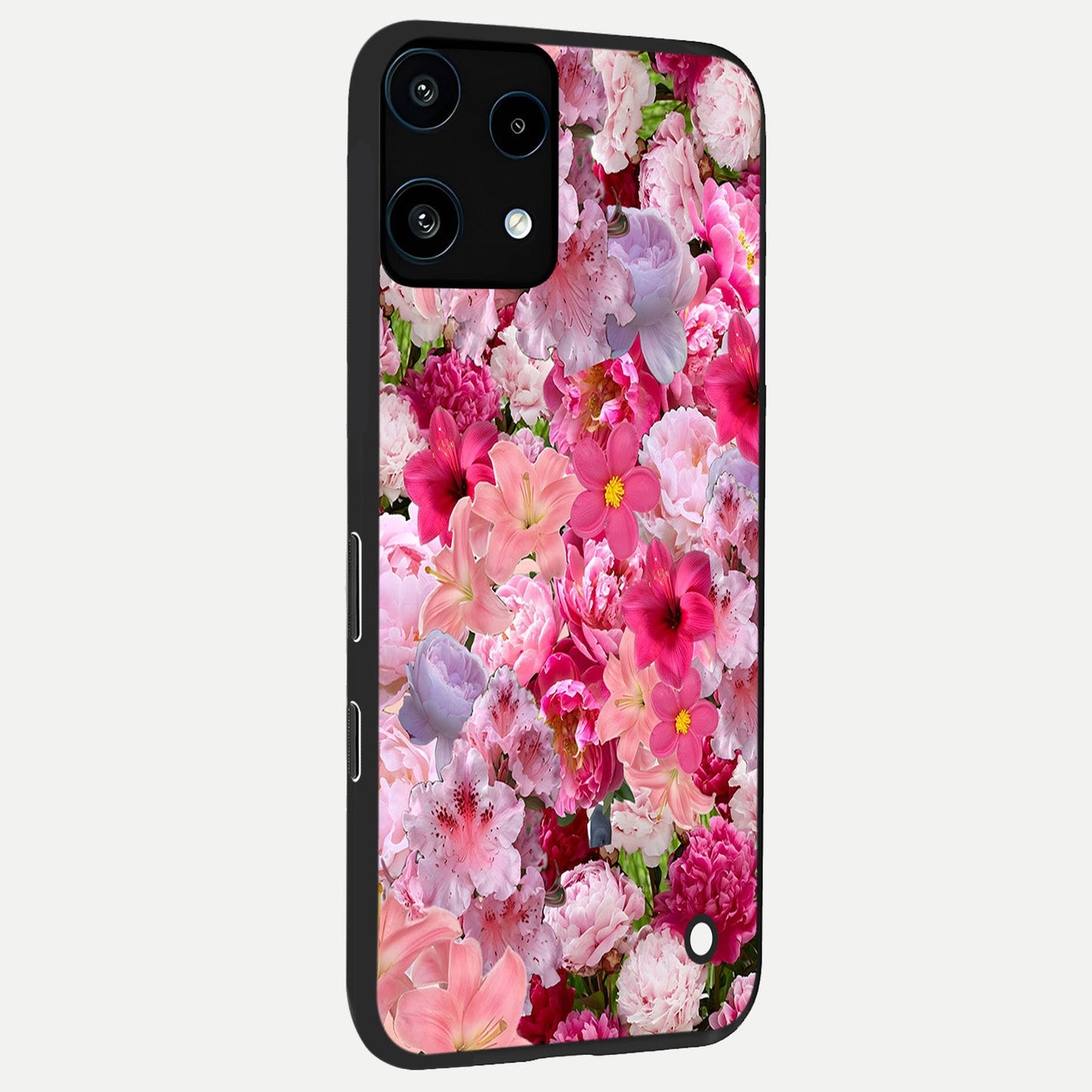  Bloom Crush Fantasy back cover For Nothing Phone 3A Lite slim fit glass case with vibrant aesthetic design