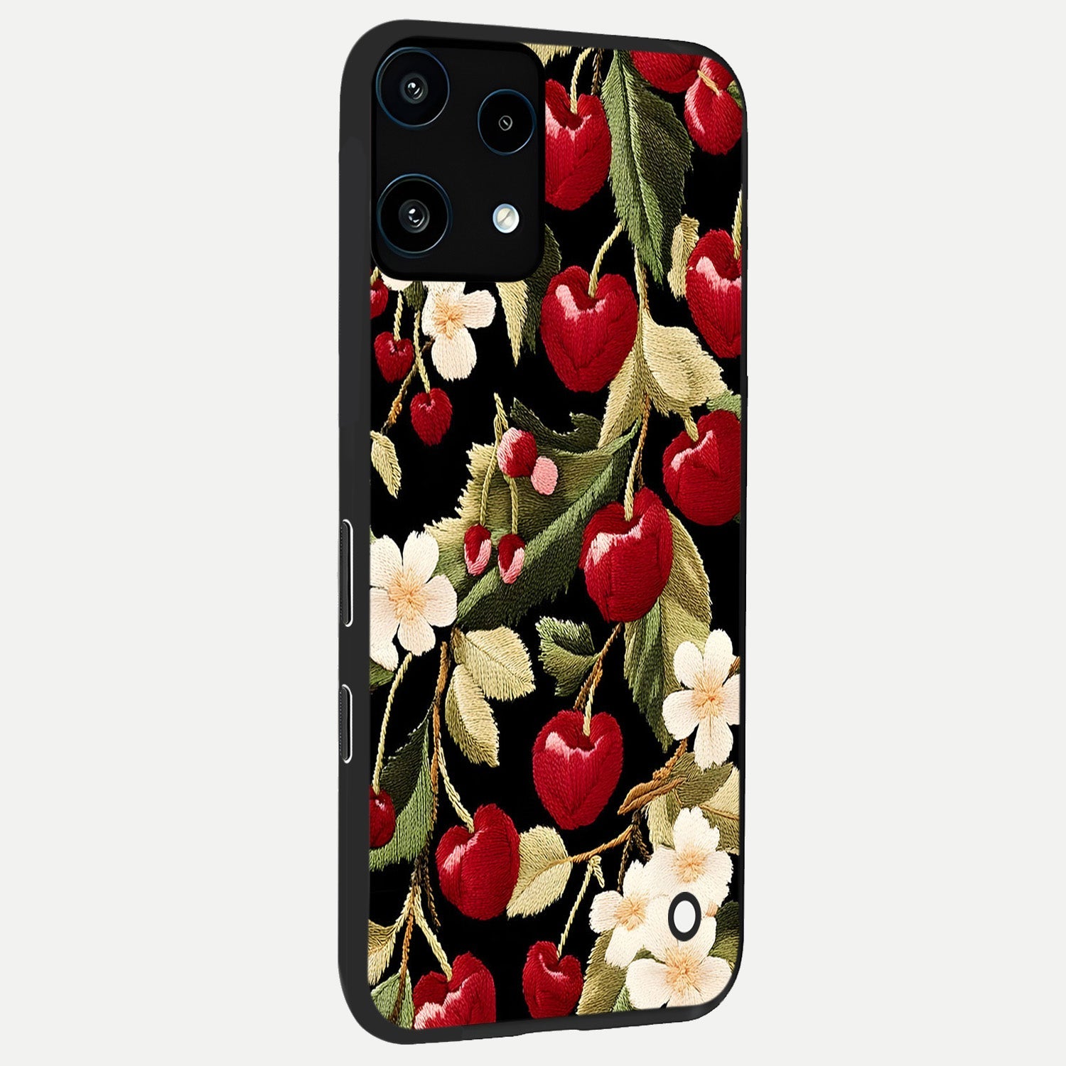  Blooming Spendor Bird back cover For Nothing Phone 3A Lite slim fit glass case with vibrant aesthetic design