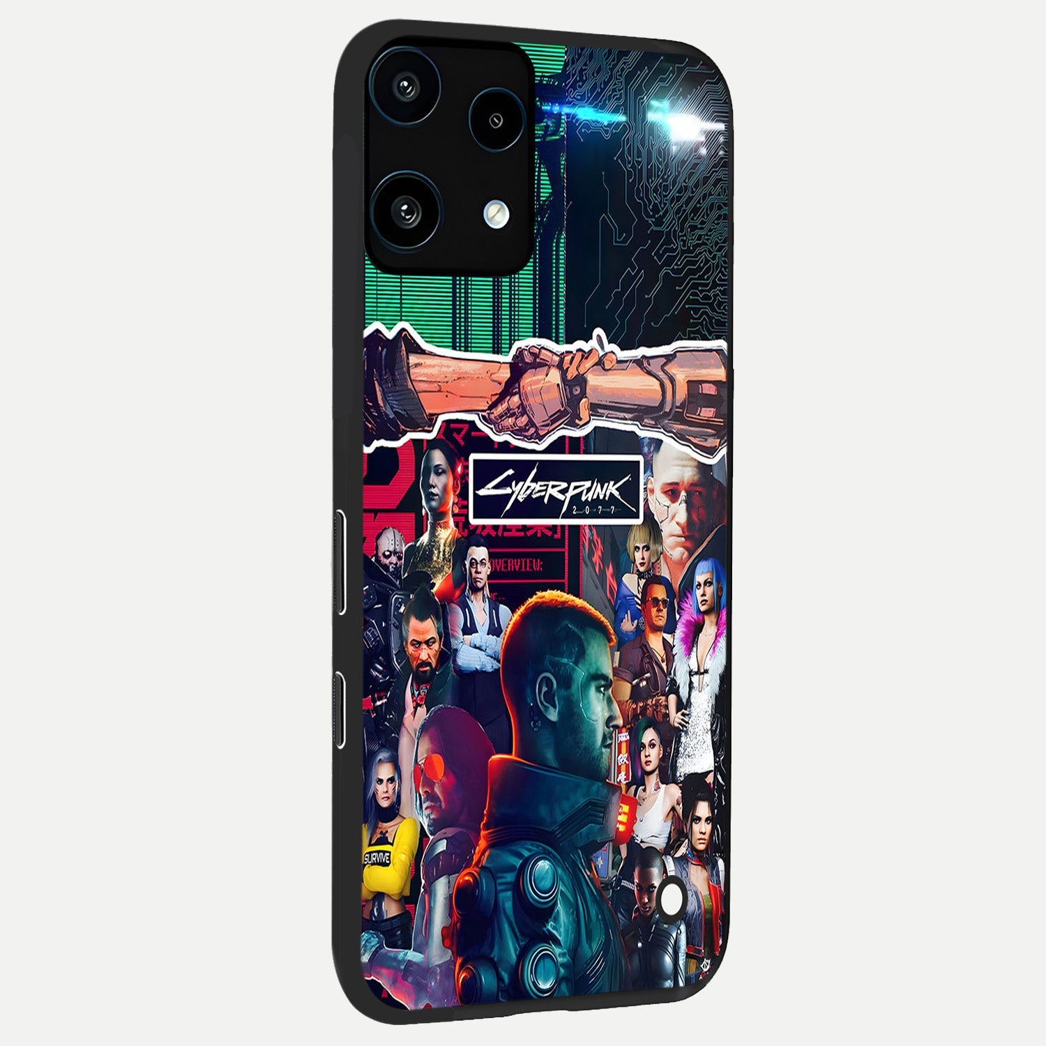  CYBERPUNK Legacy back cover For Nothing Phone 3A Lite slim fit glass case with vibrant aesthetic design