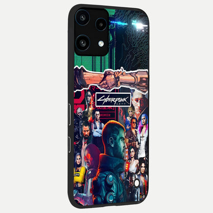  CYBERPUNK Legacy back cover For Nothing Phone 3A Lite slim fit glass case with vibrant aesthetic design