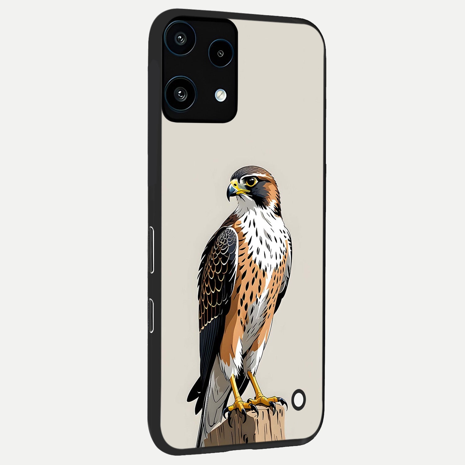  Clever Eagle back cover For Nothing Phone 3A Lite slim fit glass case with vibrant aesthetic design