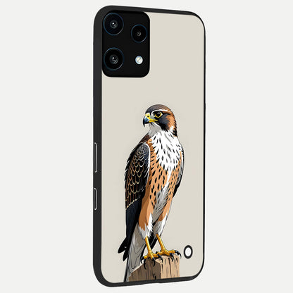  Clever Eagle back cover For Nothing Phone 3A Lite slim fit glass case with vibrant aesthetic design