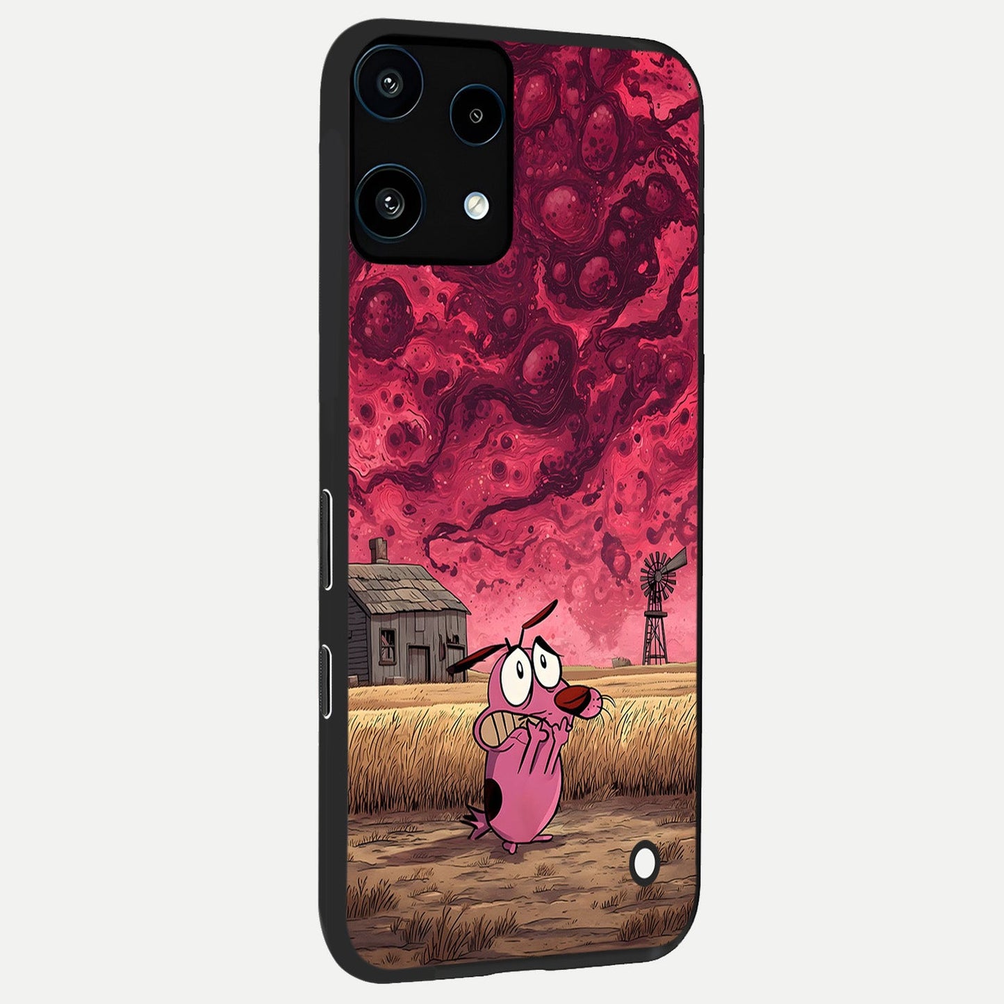  Courage Under Sky back cover For Nothing Phone 3A Lite slim fit glass case with vibrant aesthetic design