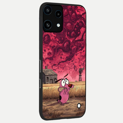  Courage Under Sky back cover For Nothing Phone 3A Lite slim fit glass case with vibrant aesthetic design