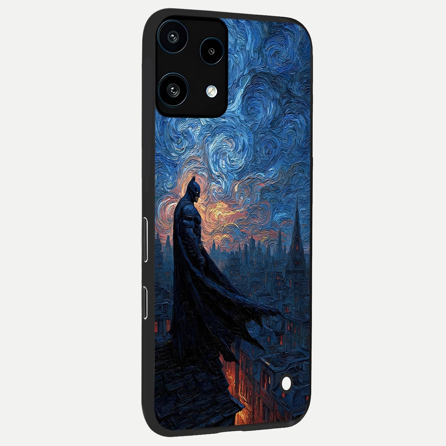 Dark Knight Dusk back cover For Nothing Phone 3A Lite slim fit glass case with vibrant aesthetic design