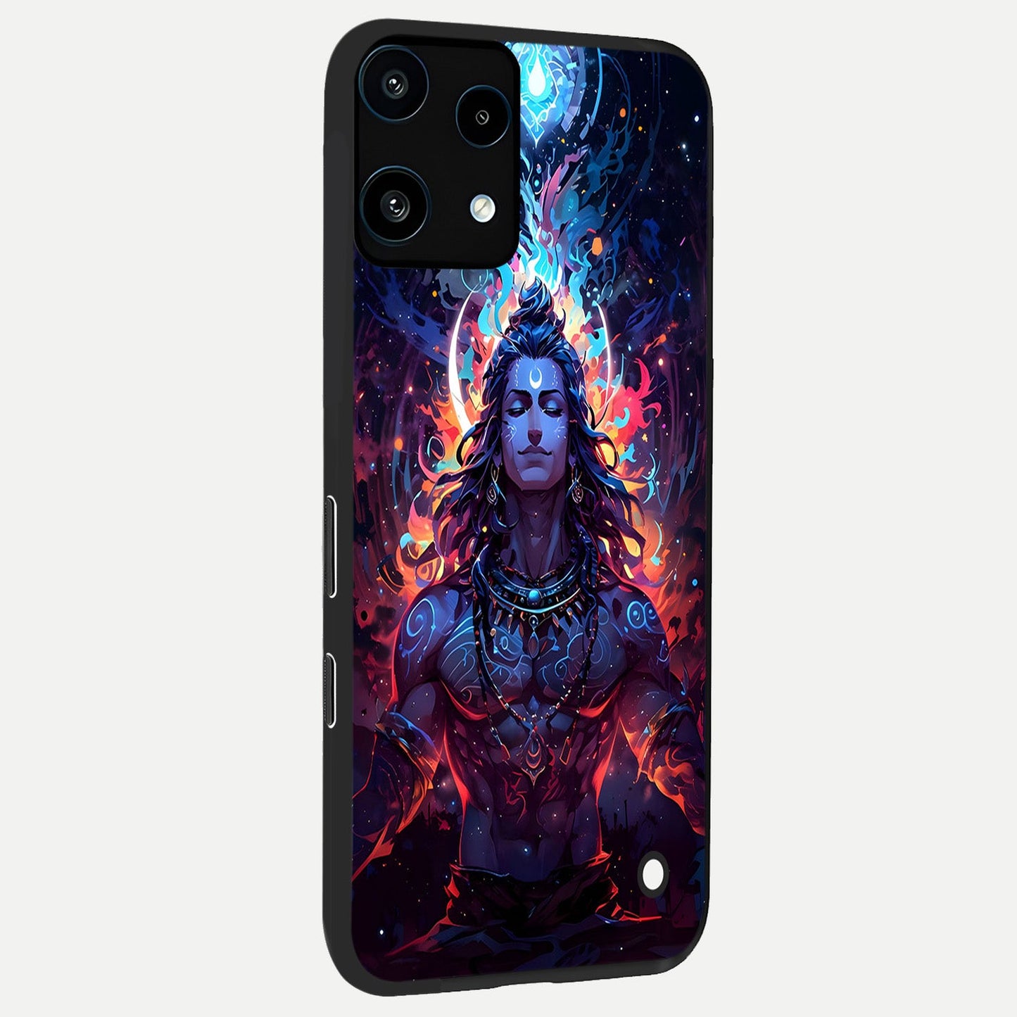  Divine Fire Shiv back cover For Nothing Phone 3A Lite slim fit glass case with vibrant aesthetic design