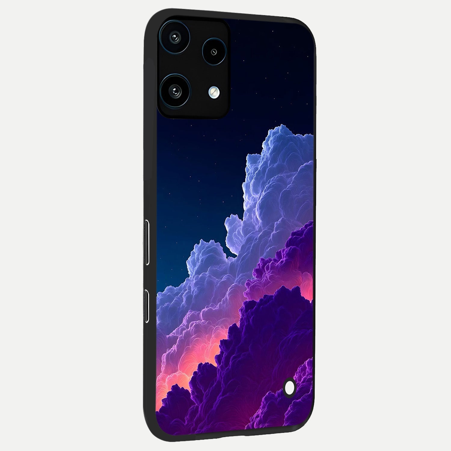  Dreamy Cloud Skies back cover For Nothing Phone 3A Lite slim fit glass case with vibrant aesthetic design