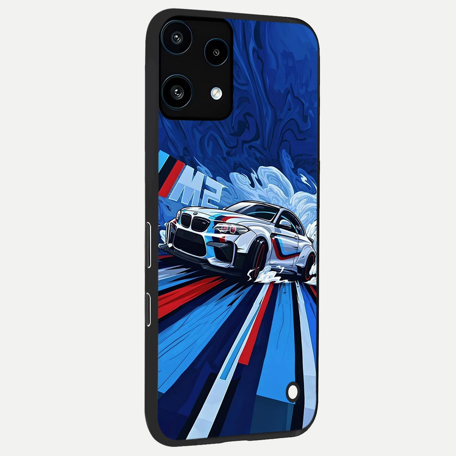  Drift Power Rush back cover For Nothing Phone 3A Lite slim fit glass case with vibrant aesthetic design