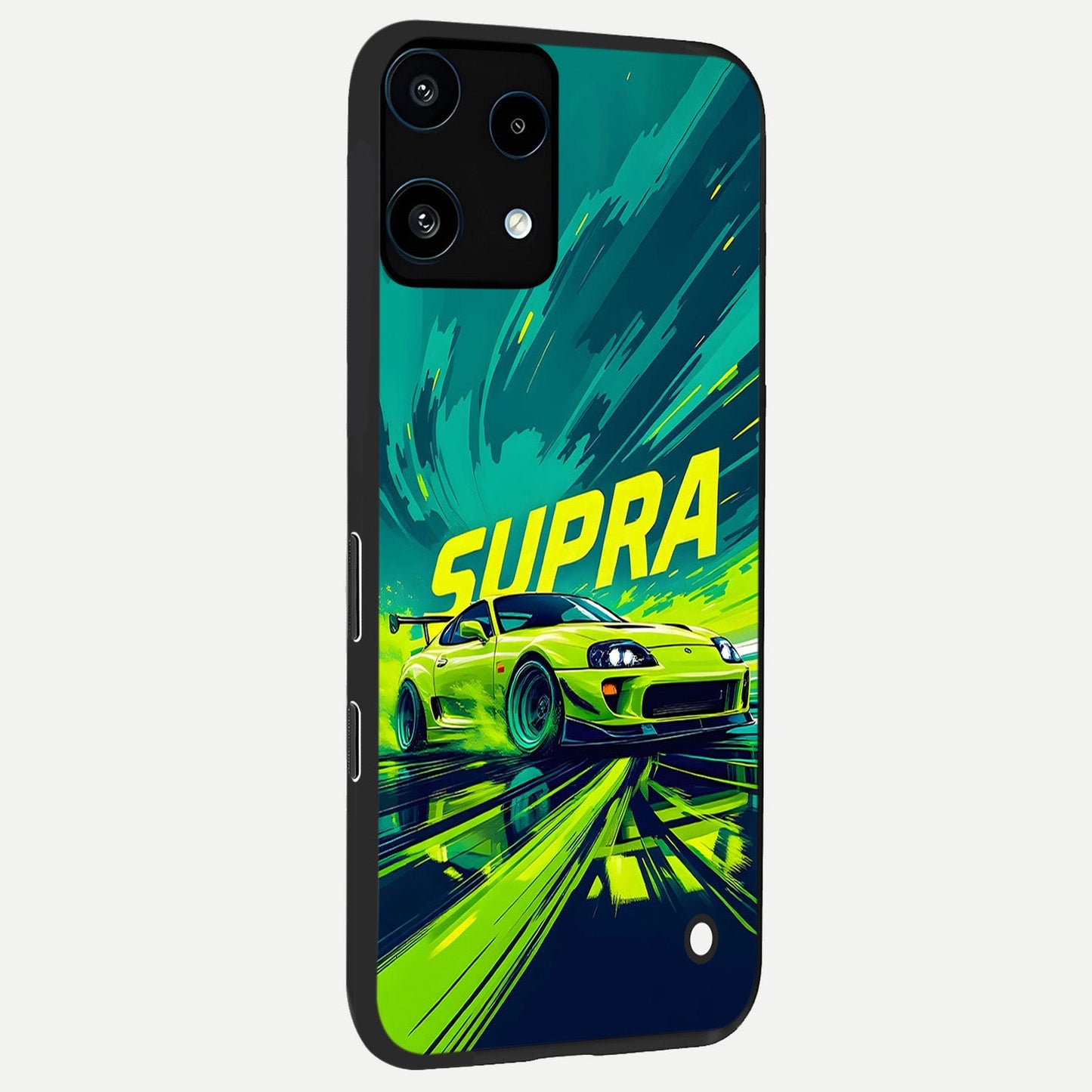  Electric Supra Thunder back cover For Nothing Phone 3A Lite slim fit glass case with vibrant aesthetic design