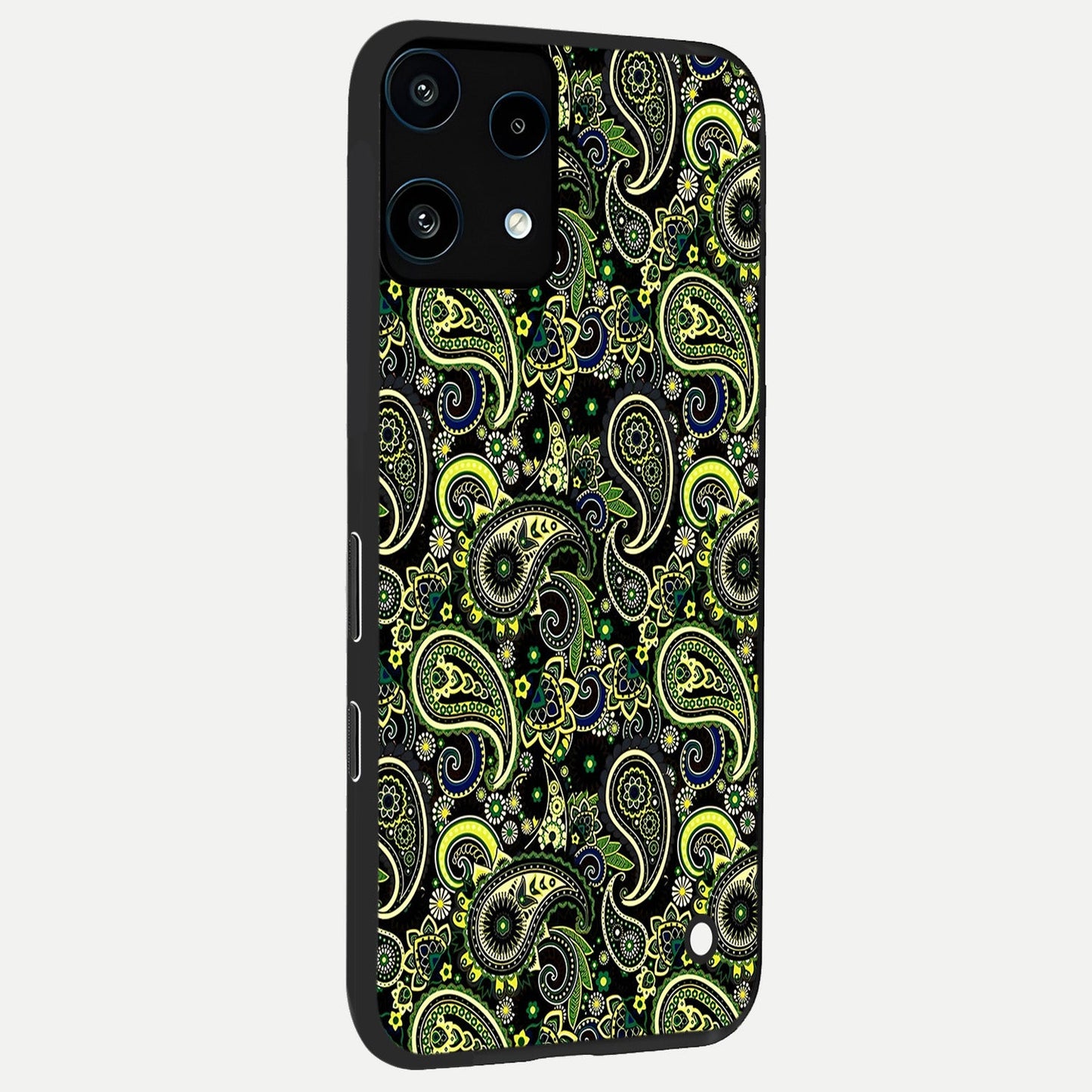  Green Lemon back cover For Nothing Phone 3A Lite slim fit glass case with vibrant aesthetic design