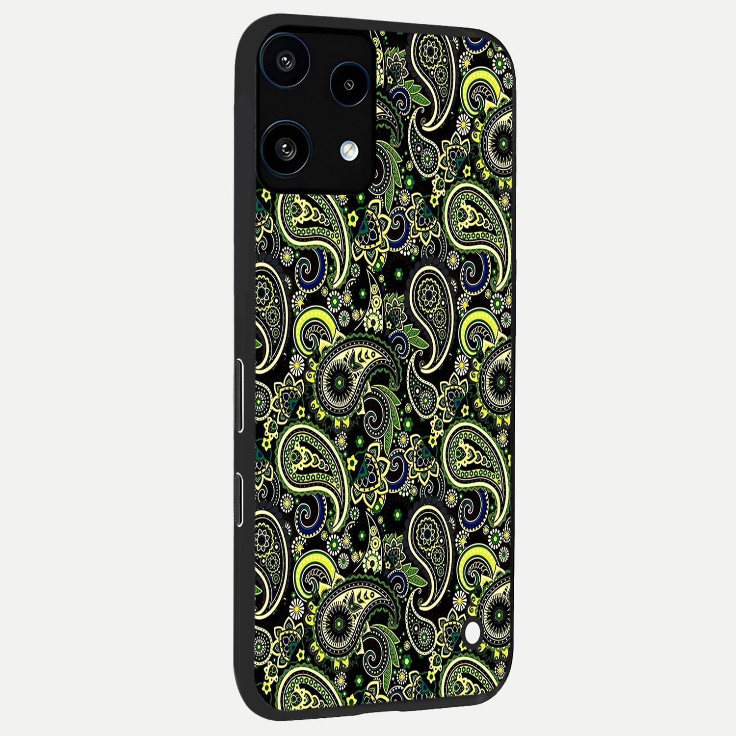  Green Lemon back cover For Nothing Phone 3A Lite slim fit glass case with vibrant aesthetic design