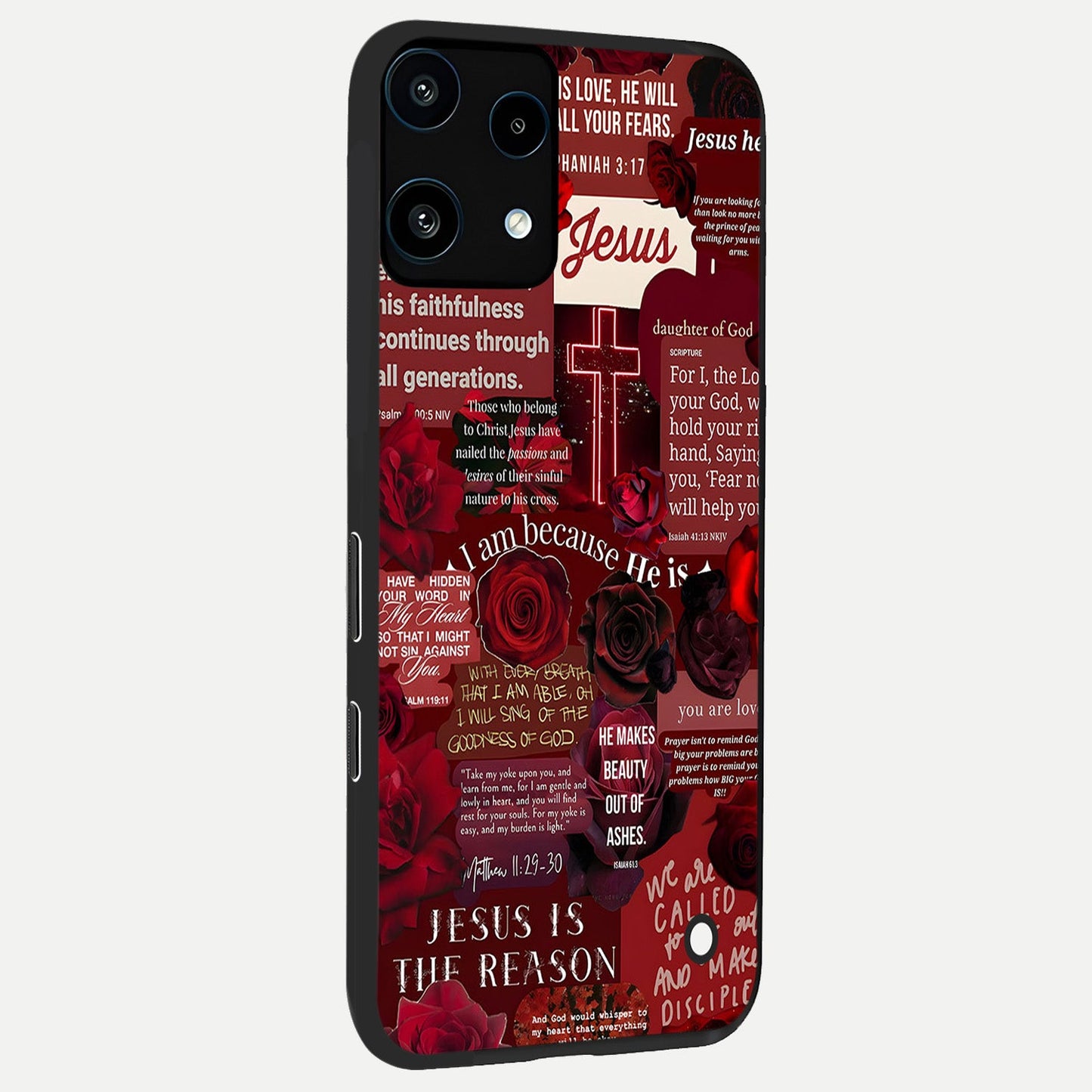  Jesus Love Heals back cover For Nothing Phone 3A Lite slim fit glass case with vibrant aesthetic design