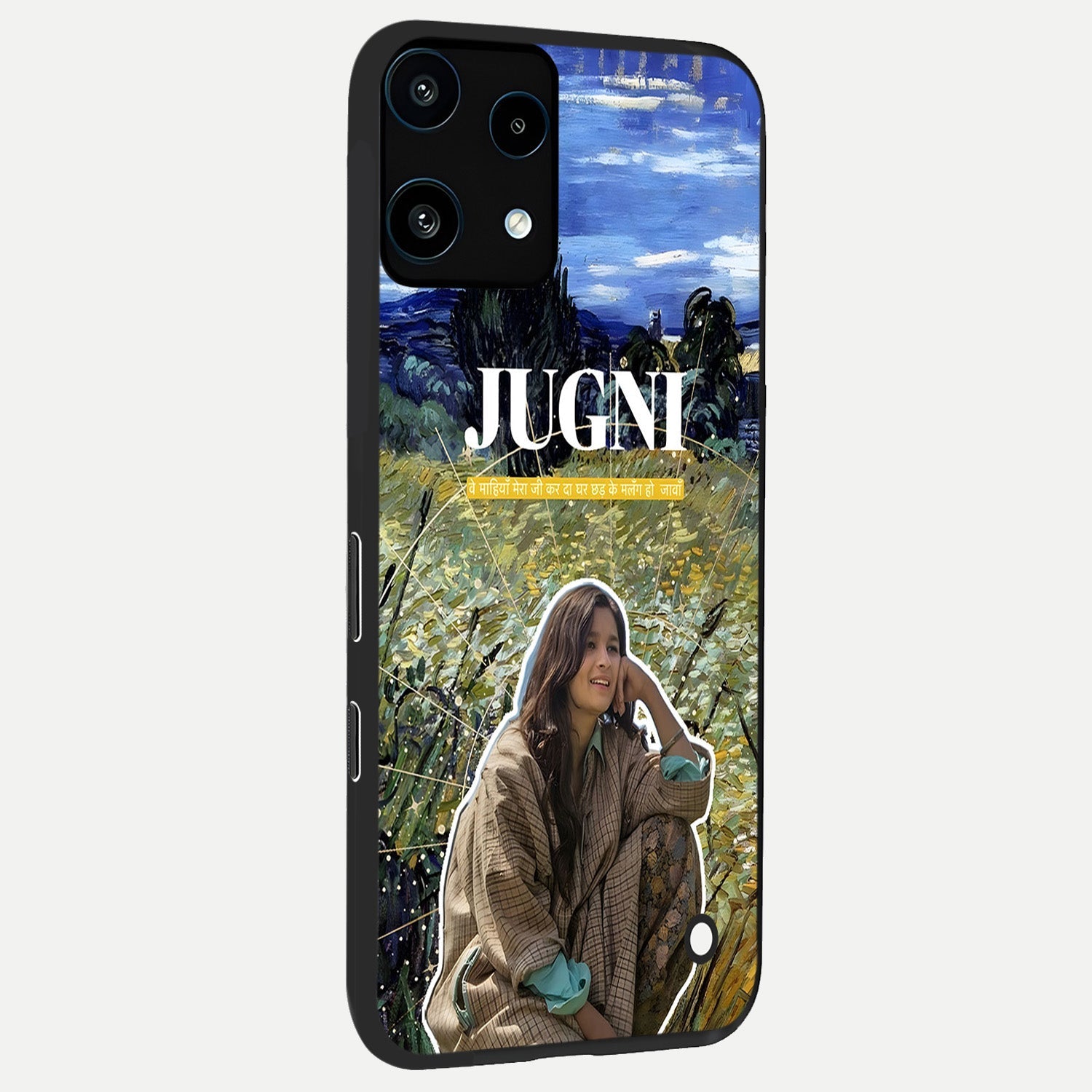  Jugni Soul Vibes back cover For Nothing Phone 3A Lite slim fit glass case with vibrant aesthetic design