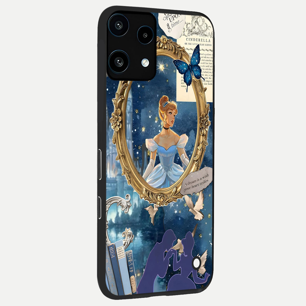 Midnight Queen back cover For Nothing Phone 3A Lite slim fit glass case with vibrant aesthetic design