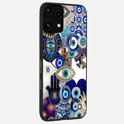  Mystic Charm Eye back cover For Nothing Phone 3A Lite slim fit glass case with vibrant aesthetic design