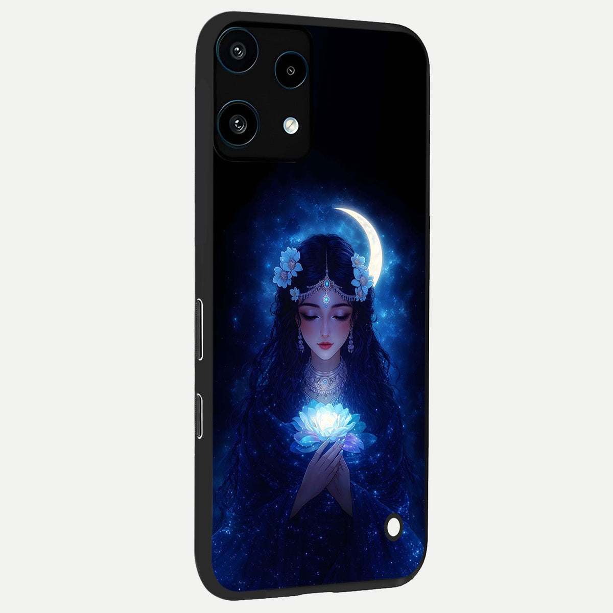  Mystic Moon Queen back cover For Nothing Phone 3A Lite slim fit glass case with vibrant aesthetic design