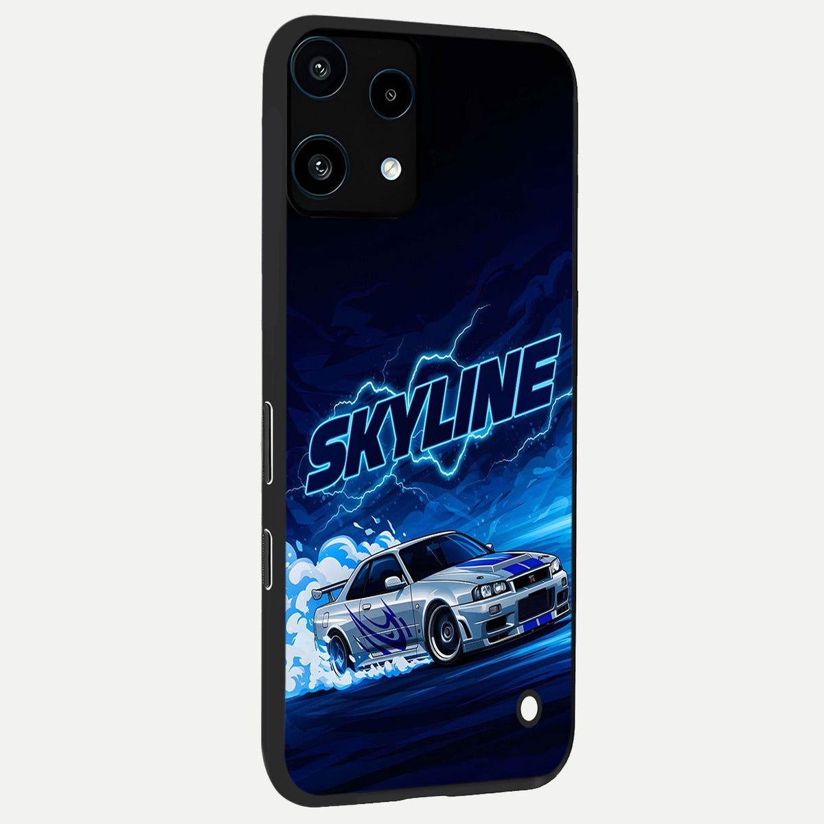  Neon Drift Beast back cover For Nothing Phone 3A Lite slim fit glass case with vibrant aesthetic design