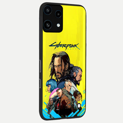  Neon Rebel Genesis back cover For Nothing Phone 3A Lite slim fit glass case with vibrant aesthetic design