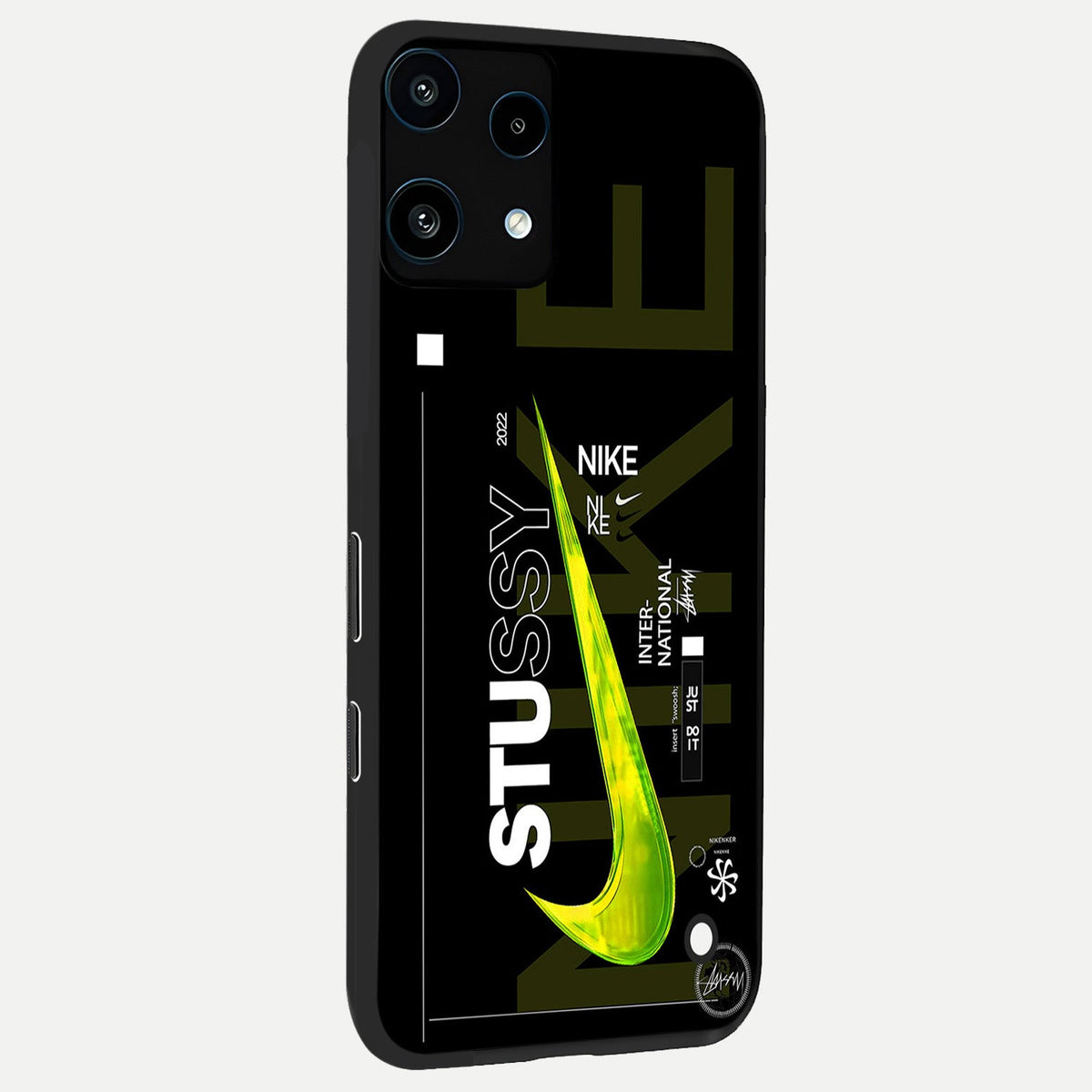  Neon Street Edition back cover For Nothing Phone 3A Lite slim fit glass case with vibrant aesthetic design