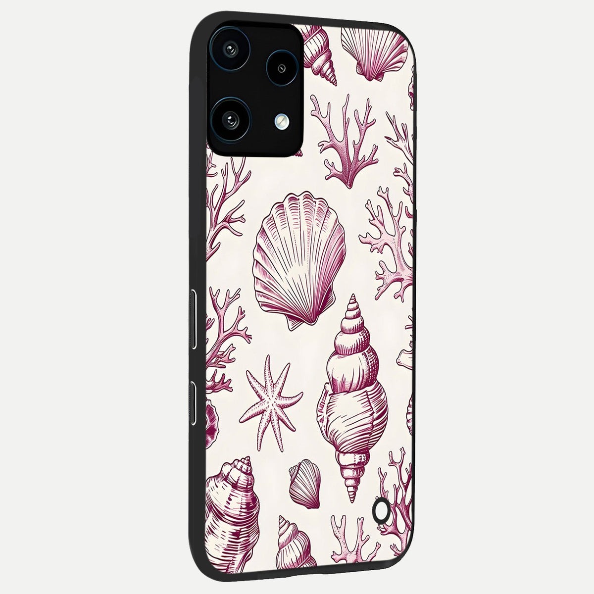  Pink Power Sparks back cover For Nothing Phone 3A Lite slim fit glass case with vibrant aesthetic design