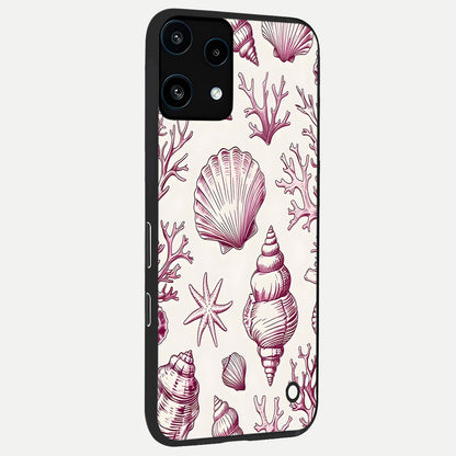  Pink Power Sparks back cover For Nothing Phone 3A Lite slim fit glass case with vibrant aesthetic design