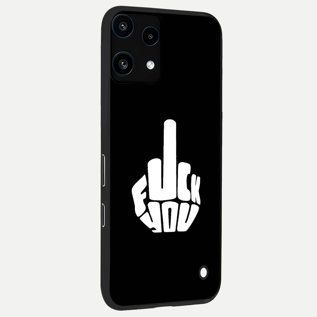  Rebel Mode On back cover For Nothing Phone 3A Lite slim fit glass case with vibrant aesthetic design