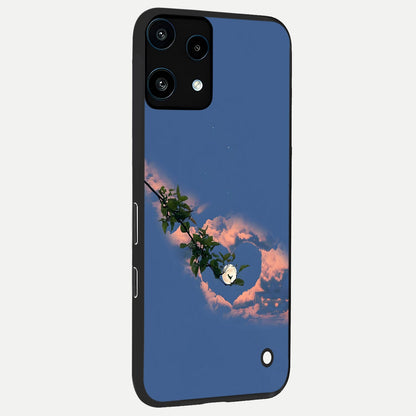  Sky Under Tree back cover For Nothing Phone 3A Lite slim fit glass case with vibrant aesthetic design