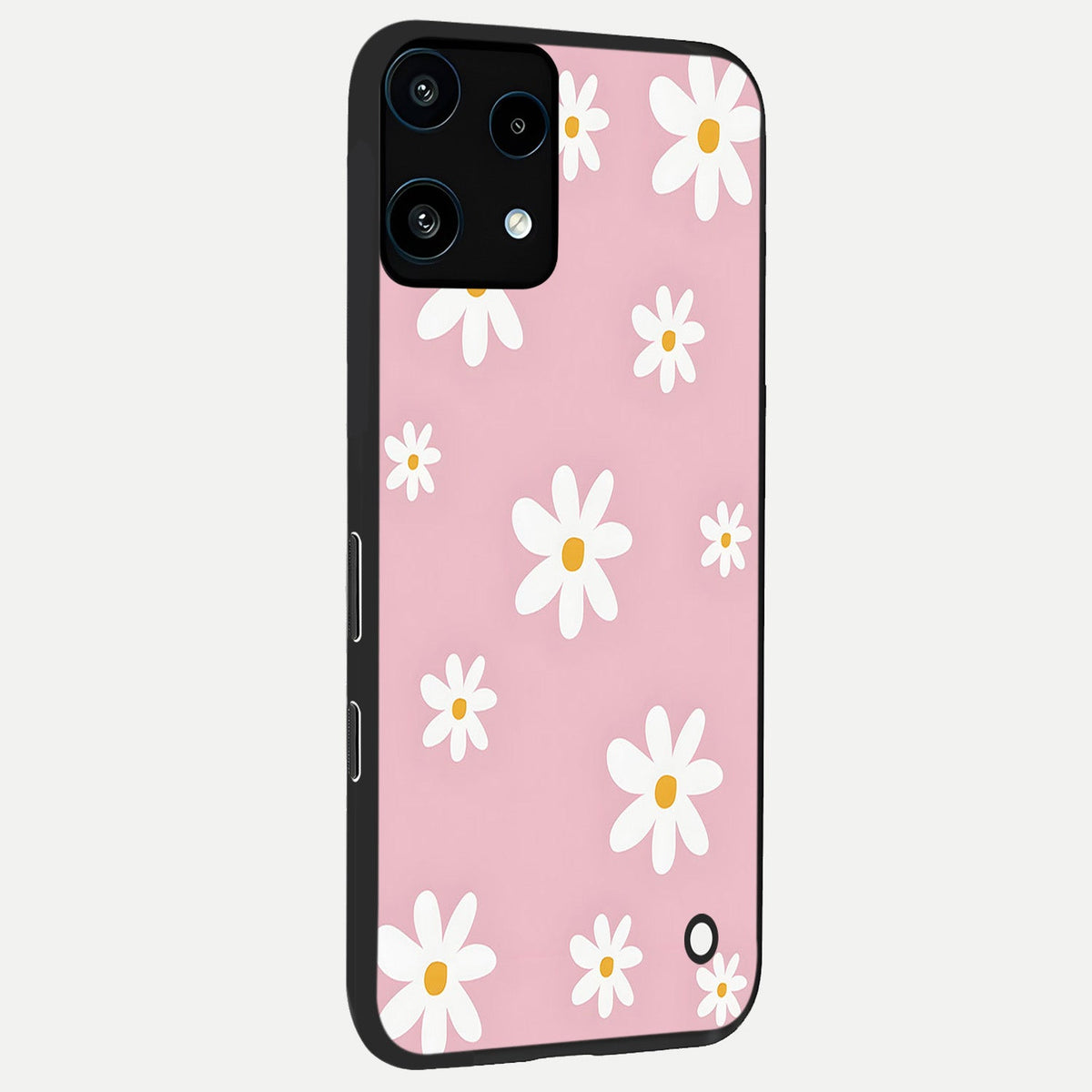  Soft Daisy Bliss back cover For Nothing Phone 3A Lite slim fit glass case with vibrant aesthetic design