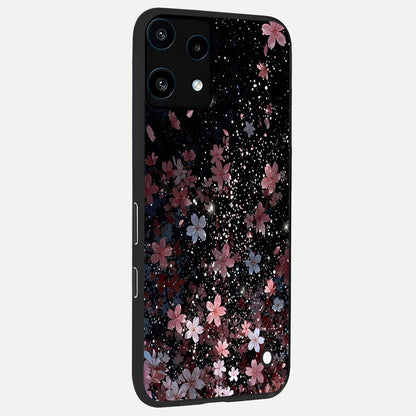  Starlit Flower Dreams back cover For Nothing Phone 3A Lite slim fit glass case with vibrant aesthetic design