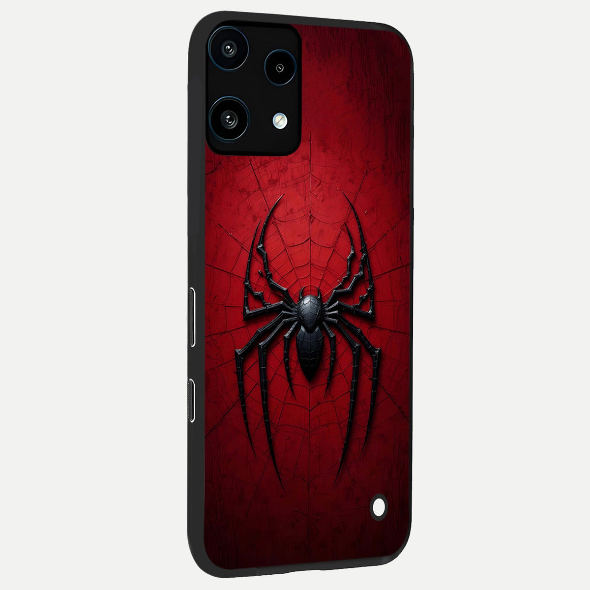  Superhero Web Emblem back cover For Nothing Phone 3A Lite slim fit glass case with vibrant aesthetic design