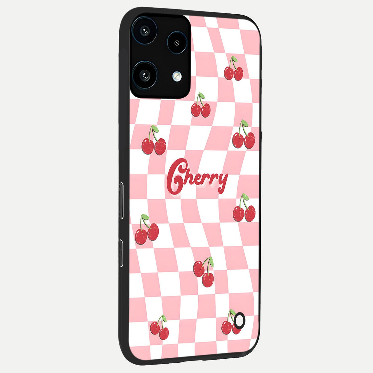  Sweet Cherry Vibes back cover For Nothing Phone 3A Lite slim fit glass case with vibrant aesthetic design