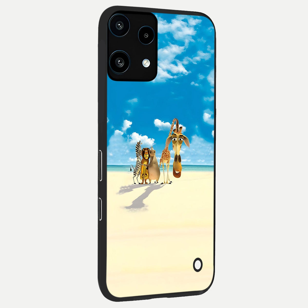  Tropical Fun Squad back cover For Nothing Phone 3A Lite slim fit glass case with vibrant aesthetic design