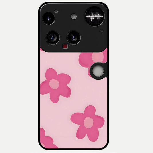  Candy Bloom Dreams Glass Case For Nothing Phone 3 back cover – full design glossy printed glass finish