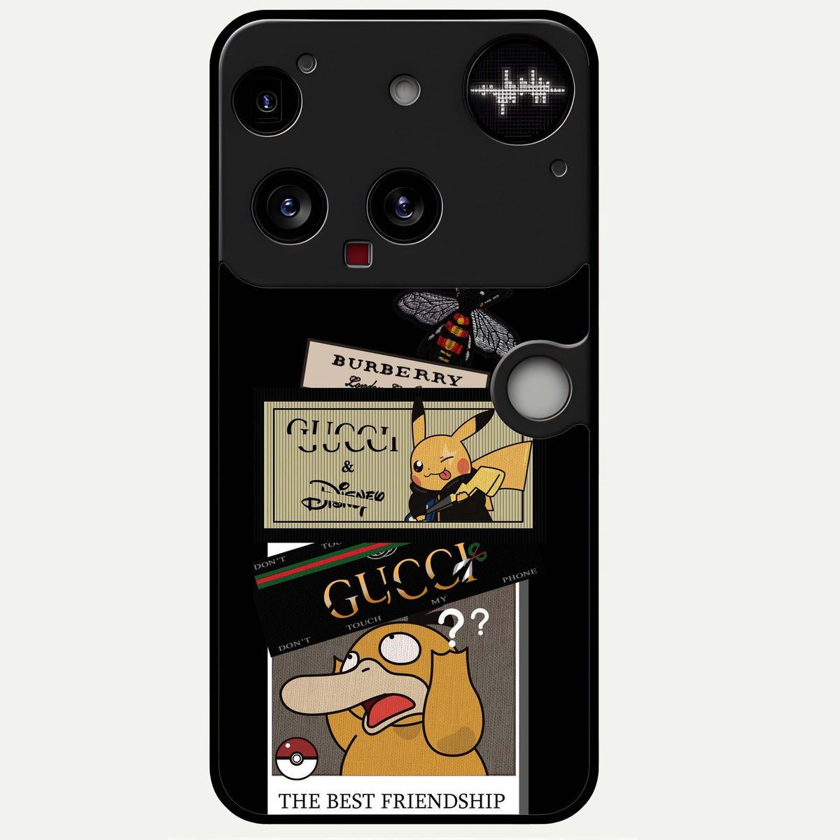  Cartoon Brand Play Mashup Glass Case For Nothing Phone 3 back cover – full design glossy printed glass finish