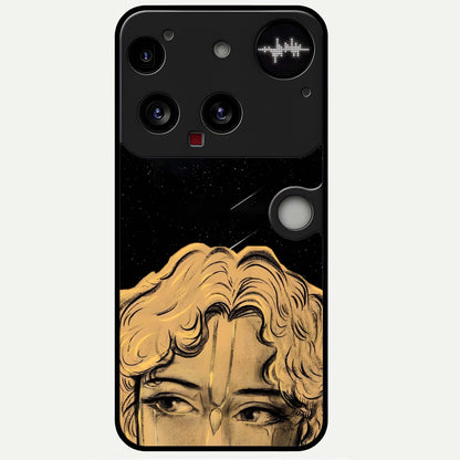  Celestial Gods Plan Glass Case For Nothing Phone 3 back cover – full design glossy printed glass finish