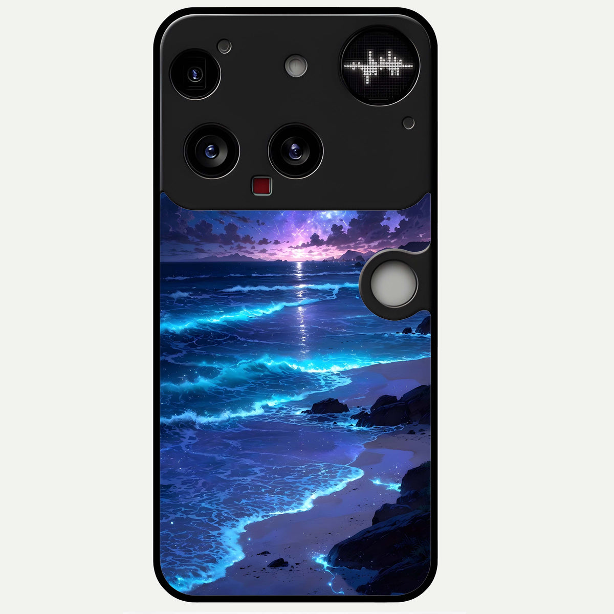  Classic Damn Look Glass Case For Nothing Phone 3 back cover – full design glossy printed glass finish