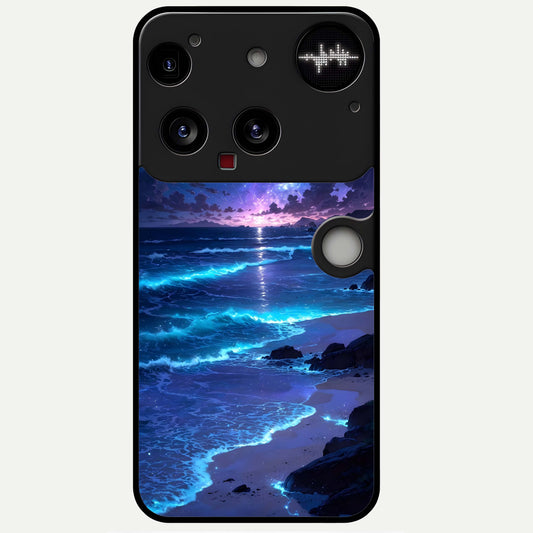  Classic Damn Look Glass Case For Nothing Phone 3 back cover – full design glossy printed glass finish