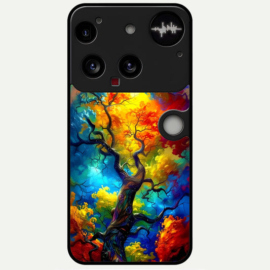  Colorful Soda Bottles Glass Case For Nothing Phone 3 back cover – full design glossy printed glass finish