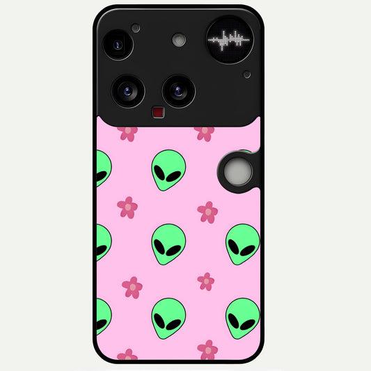  Cosmic Cute Crush Glass Case For Nothing Phone 3 back cover – full design glossy printed glass finish